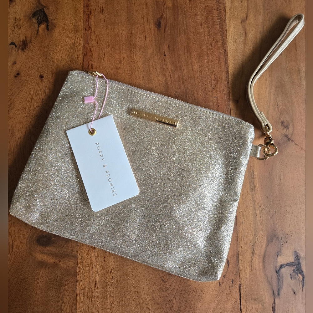 Poppy and Peonies Clutch